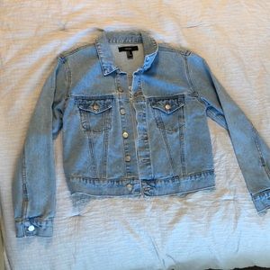 Blue forever 21 jean jacket